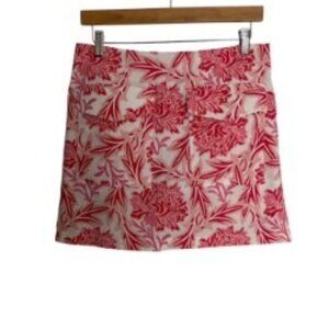 Golftini Rosé White & Pink Golf Skort 4